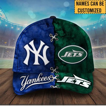 Team Classic Cap - Customized Classic Cap - NYYK, NYJ