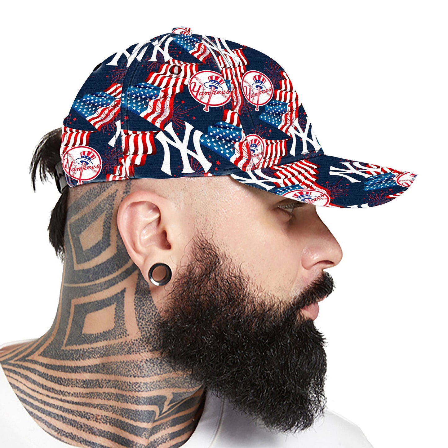 Patriotic US Flag Classic Cap - NYYK