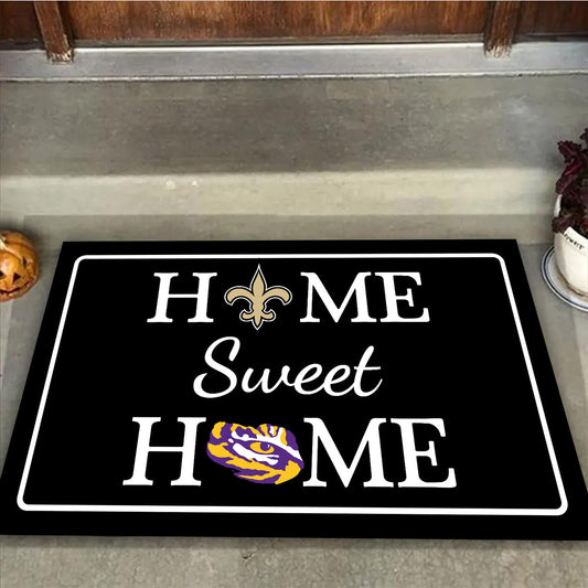 Home Sweet Home - Customized Doormat For Alvin Plaisance - Anti Slip Indoor Doormat