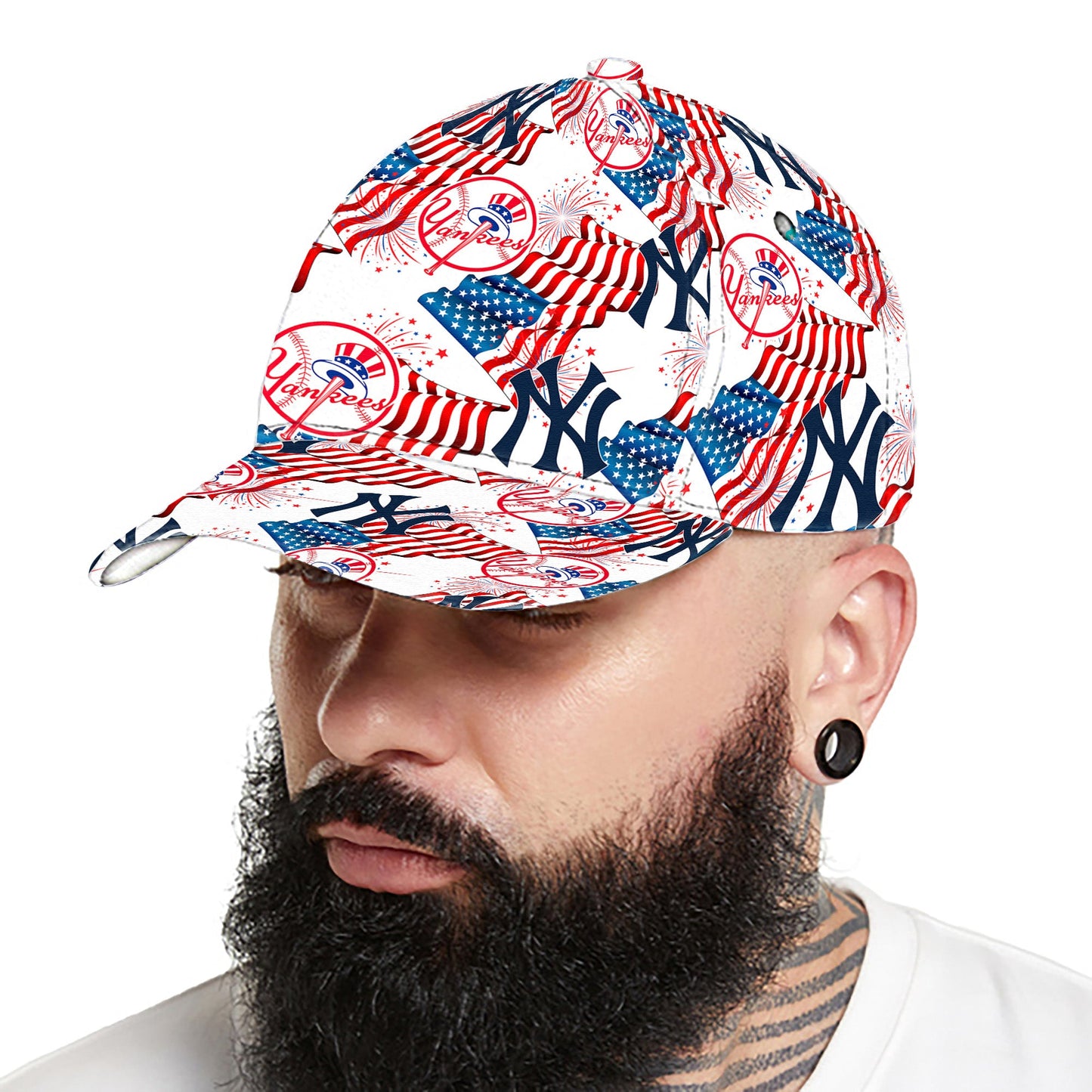 Patriotic US Flag Classic Cap - NYYK