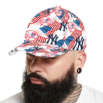 Patriotic US Flag Classic Cap - NYYK