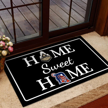Home Sweet Home Doormat - Customized Doormat For Jim Huller - Anti Slip Indoor Doormat