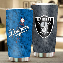 Two Teams Stainless Steel Tumbler - Customized Steel Tumlber
