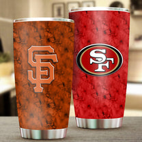 Two Teams Stainless Steel Tumbler - Customized Steel Tumlber
