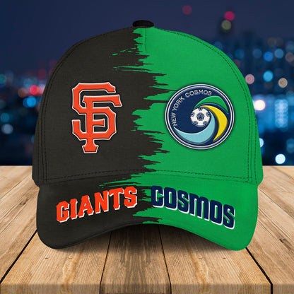 Two Teams Classic Cap - Customized Classic Cap - SFG NYCM