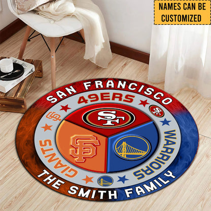San Francisco Rug - Customized Round Rug