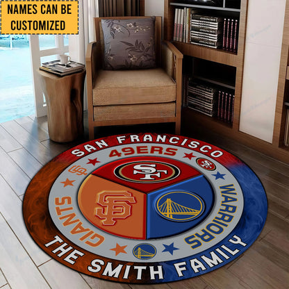 San Francisco Rug - Customized Round Rug