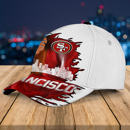 San Francisco Skyline Classic Cap - Customized Team Classic Cap