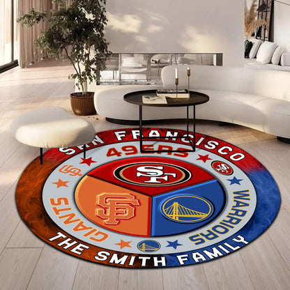 San Francisco Rug - Customized Round Rug