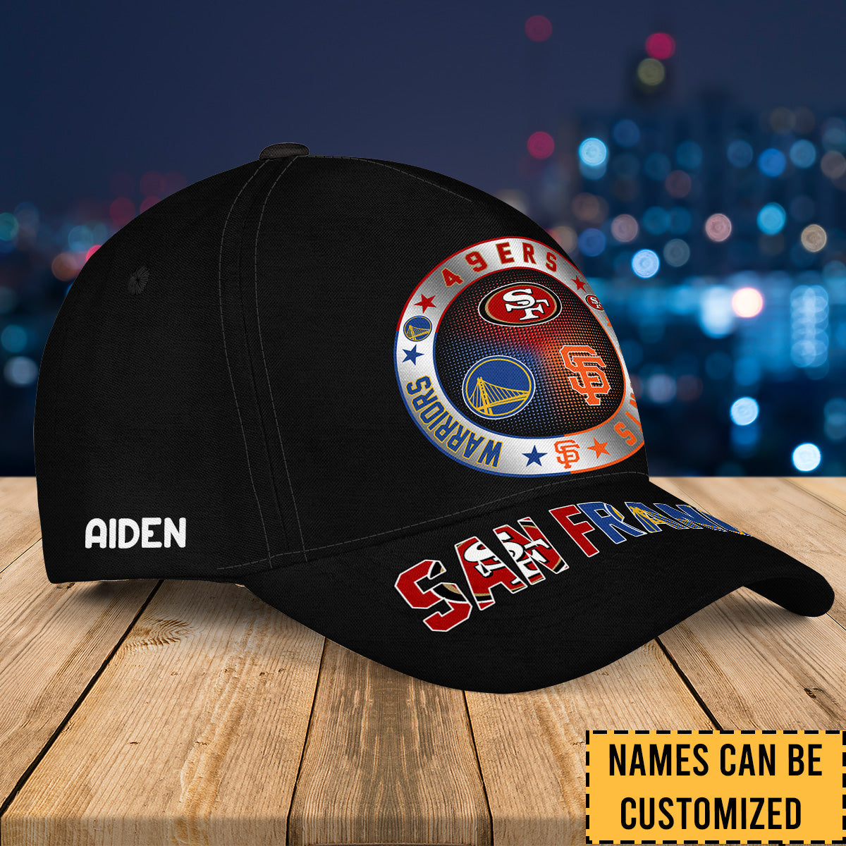 San Francisco Classic Cap - Customized Classic Cap