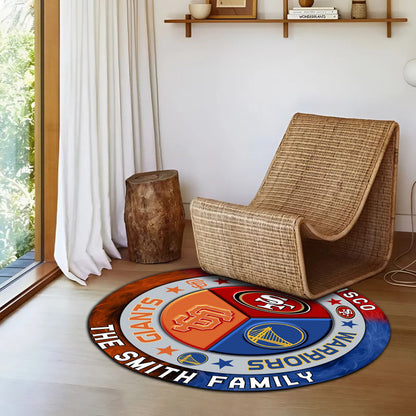 San Francisco Rug - Customized Round Rug