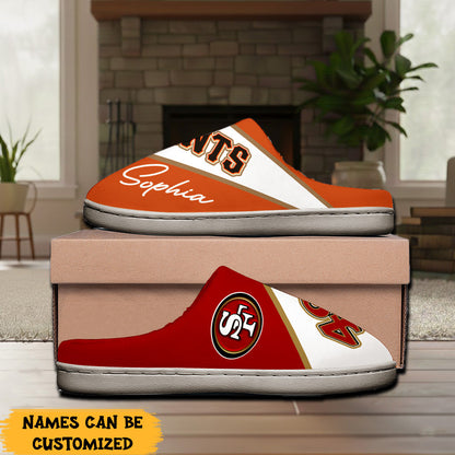 Teams Action Curve Women Slippers - Customized Slippers SF