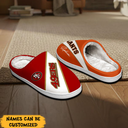 Teams Action Curve Women Slippers - Customized Slippers SF