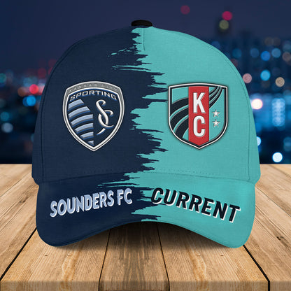 Two Teams Classic Cap - Customized Team Classic Cap - KC