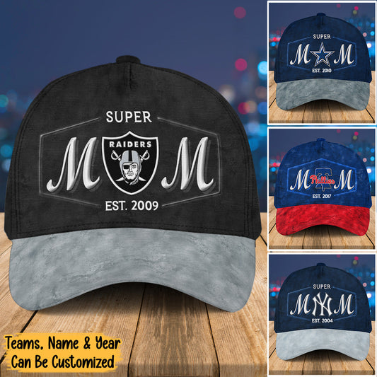 Super Mom Customized Classic Cap - Perfect Gift For Mother's Day