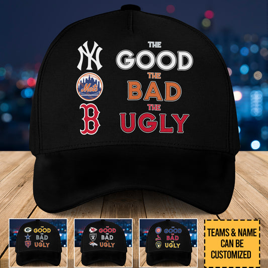 Three Teams Classic Cap - Customized Classic Cap