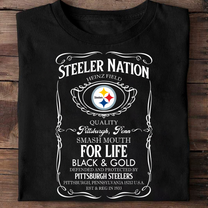 Fan Nutrition Facts Shirt - Customized Shirt - PBST