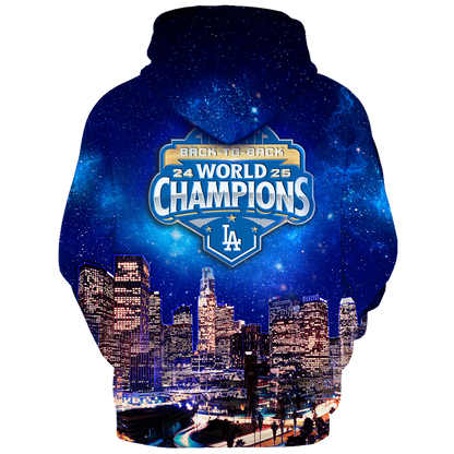 Los Angeles Skyline - Champions Fleece Hoodie - LADG