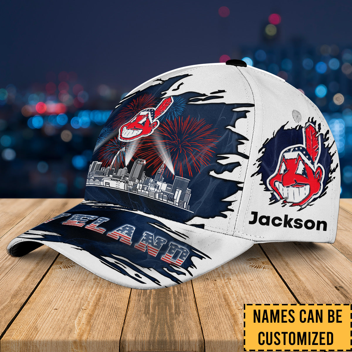 City Skyline Classic Cap - Customized Classic Cap - CLVID