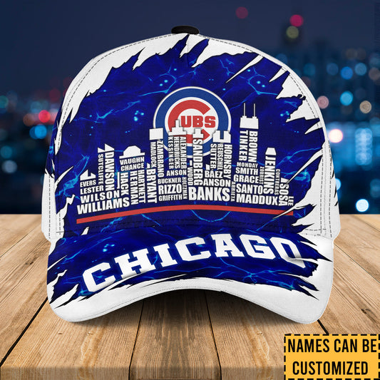Chicago Legend Skyline Classic Cap - Customized Classic Cap - CCC