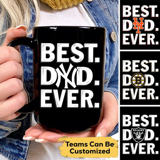 Meaningful Gifts for Fathers Day - Best Dad Ever Customized Mug