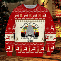 All-Over Print Sleeve Sweatshirt Die Hard Xmas 1988 lqt lbs