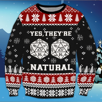All-Over Print Sleeve Sweatshirt DnD Natural Xmas lqt lbs