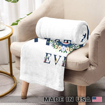 Best Mom Ever - Customized Sherpa blanket - CCGC