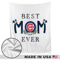 Best Mom Ever - Customized Sherpa blanket - CCGC