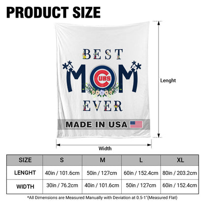 Best Mom Ever - Customized Sherpa blanket - CCGC