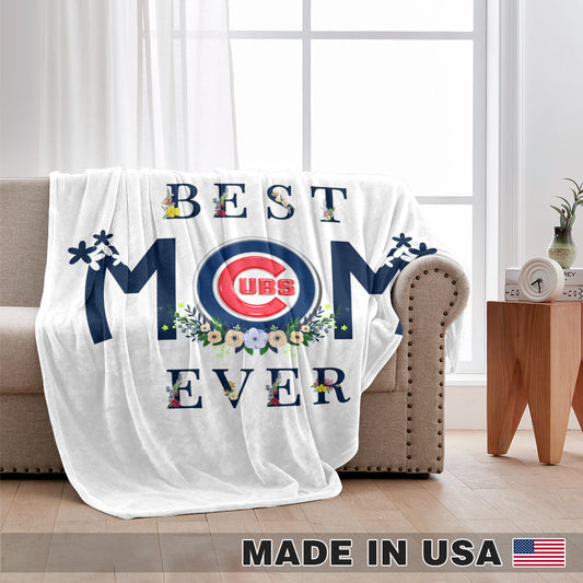 Best Mom Ever - Customized Sherpa blanket - CCGC