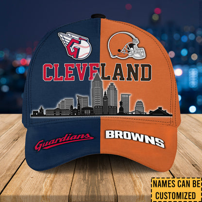 Teams Cleveland Skyline Classic Cap - Customized Classic Cap - IDA BR