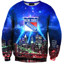 New York Skyline Fleece Hoodie - NYRG