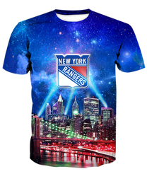 New York Skyline Fleece Hoodie - NYRG