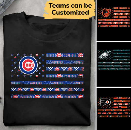 American Flag Shirt - Customized Shirt (clt)