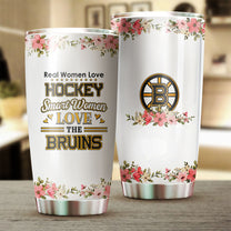 Smart Women Love The Boston Hockey Tumbler