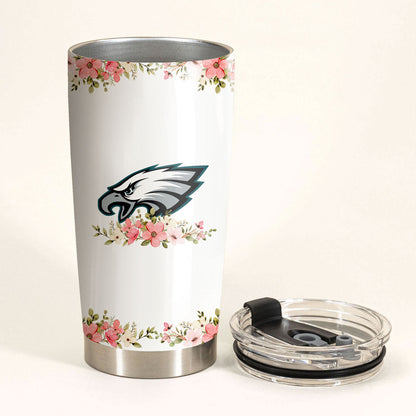 Smart Women Love The Philadelphia Football Tumbler