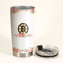 Smart Women Love The Boston Hockey Tumbler