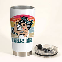 Philadelphia Football Girls Classy Sassy Tumbler