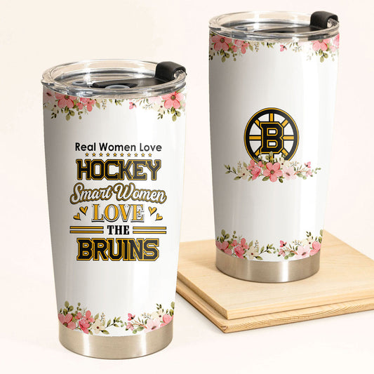 Smart Women Love The Boston Hockey Tumbler