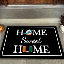 Home Sweet Home - Customized Doormat For Joshua Craig - Anti Slip Indoor Doormat