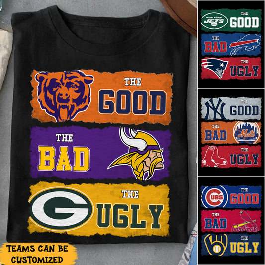 The Good The Bad The Ugly Shirt - Customized Shirt