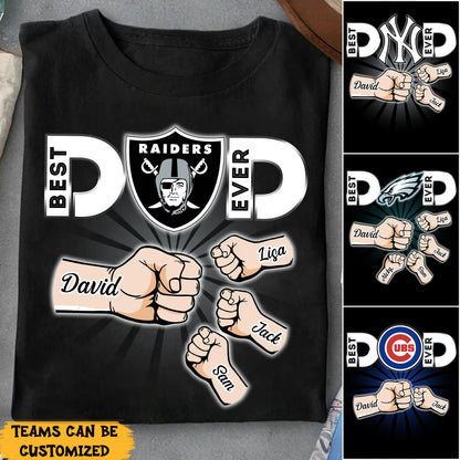 Best Dad Ever - Customized Shirt
