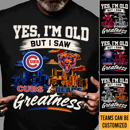 I Saw Teams Greatness Shirt - Customized Shirt