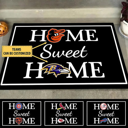 Home Sweet Home - Customized Doormat - Anti Slip Indoor Doormat (v15)