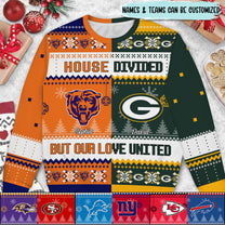 House Divided Team Ugly Sweater - Customized Sweater