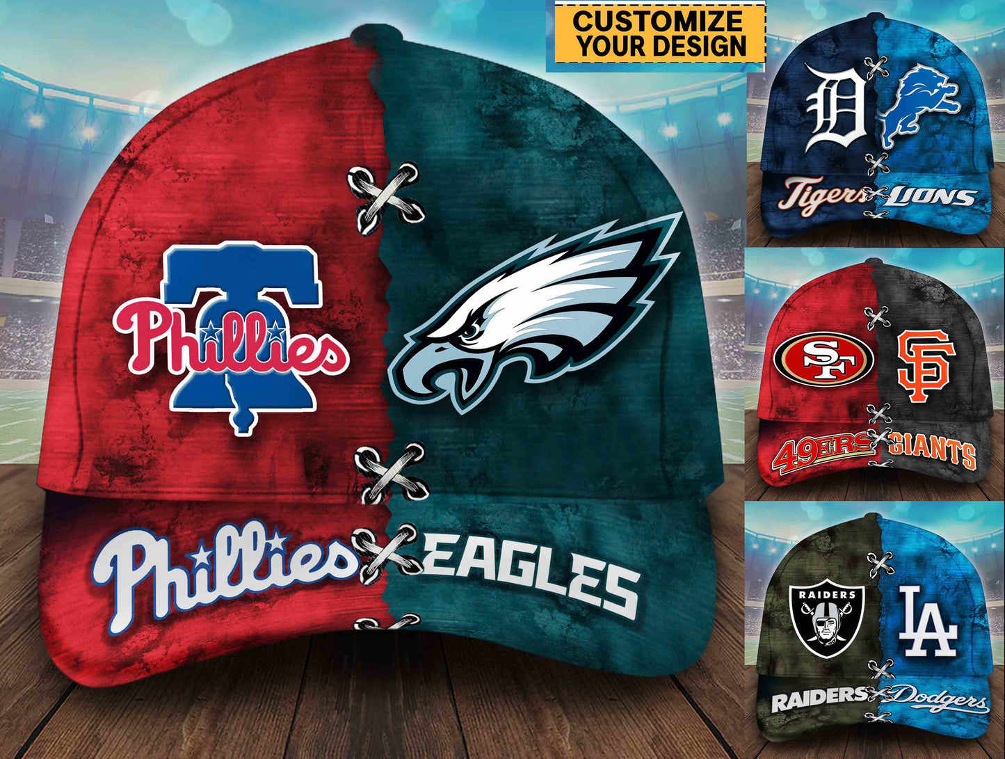 Team Classic Cap - Customized Classic Cap