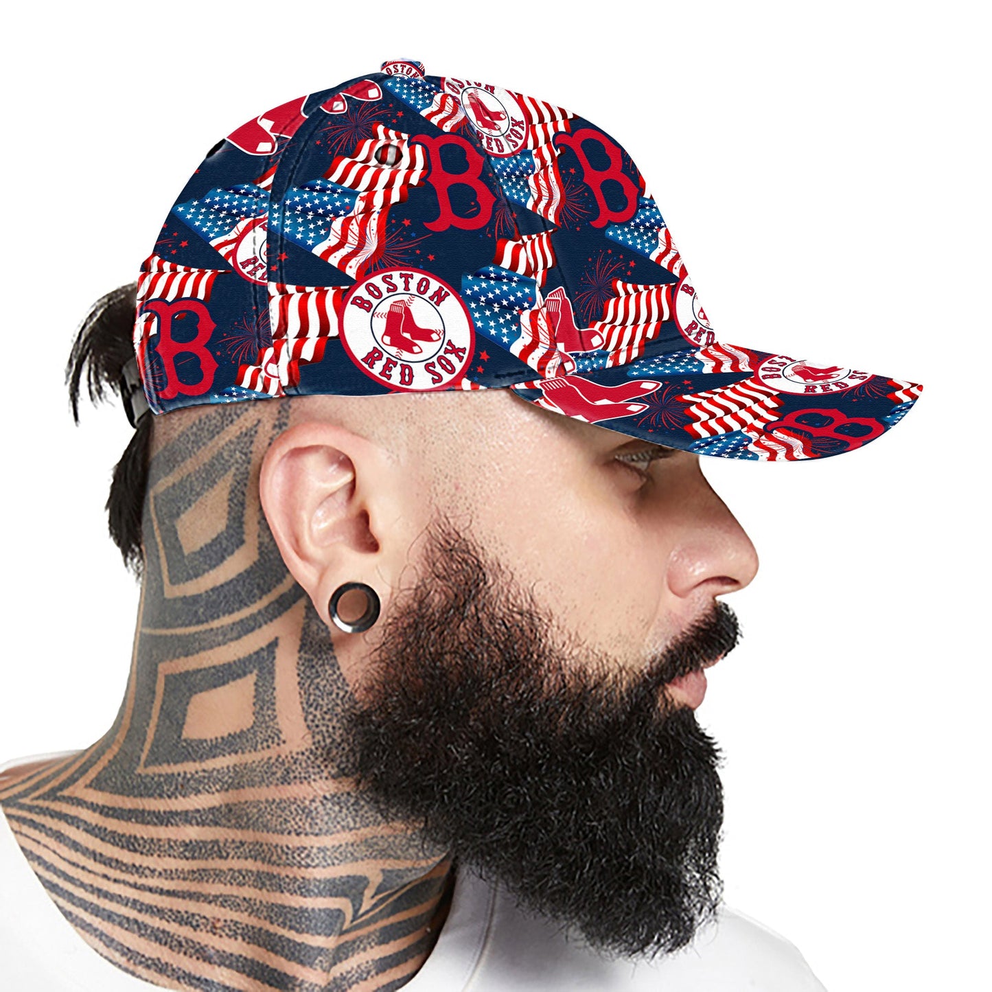 Patriotic US Flag Classic Cap - BTRS