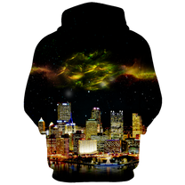 Pittsburgh Skyline Fleece Hoodie - PBPG