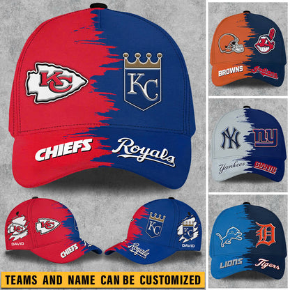 Two Teams Classic Cap - Customized Team Classic Cap - v2